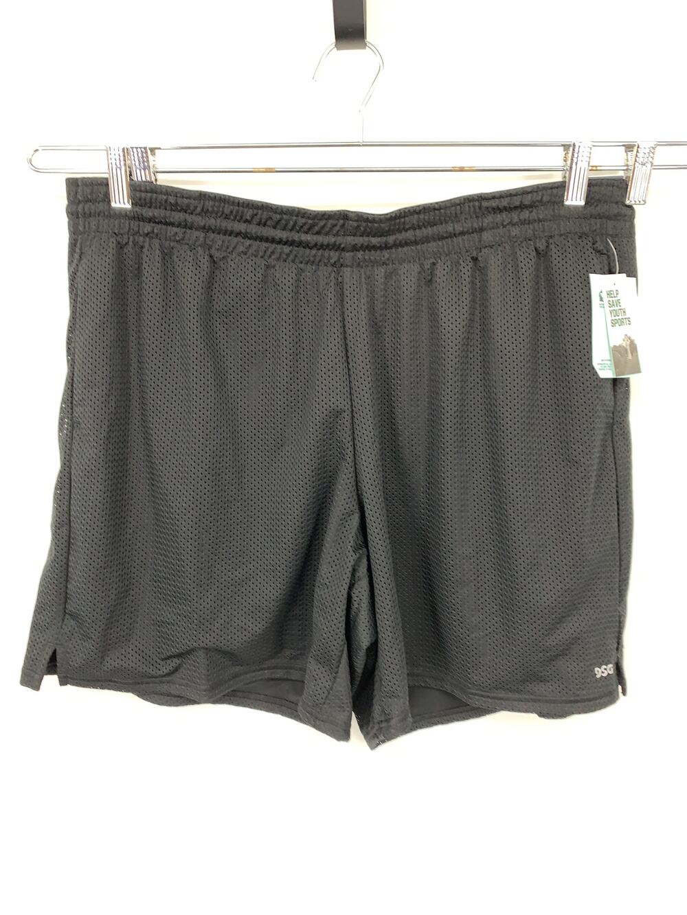 NWT DSG 7” Mid Rise Mesh Shorts Womens 2XL Black Moisture Wicking Perforated